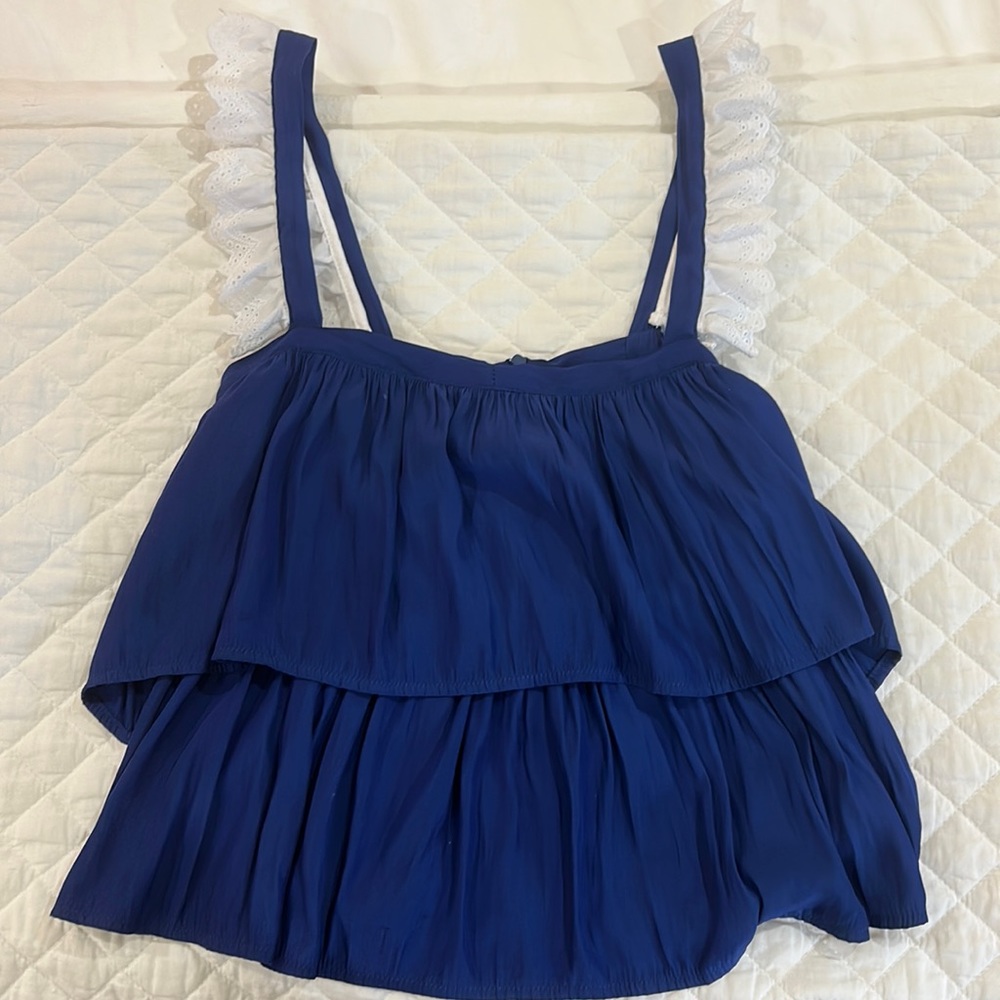 Koch Blue Top